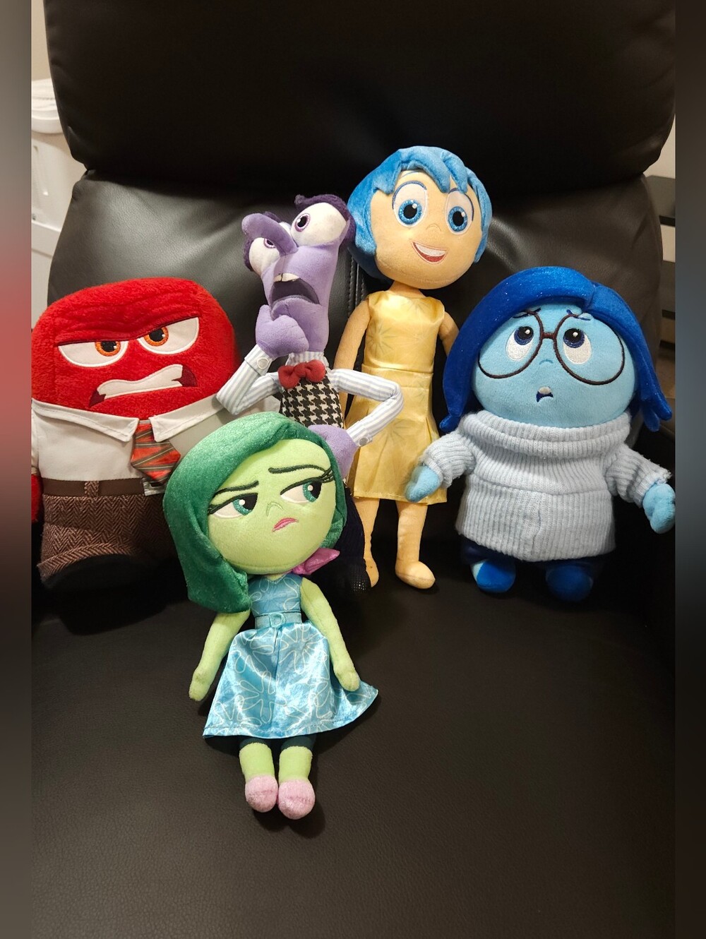 Disney Pixar INSIDE OUT Emotions Lot! Joy, Disgust, Fear, Anger & Sadness !!
